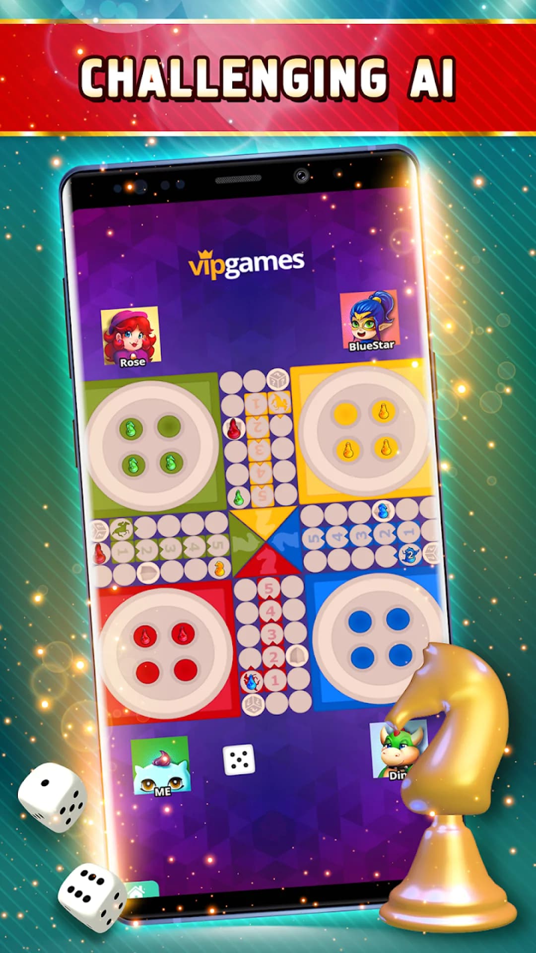 Ludo Offline مهكرة — لقطة شاشة 2
