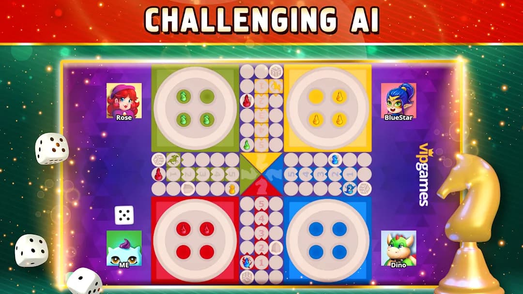 Ludo Offline مهكرة — لقطة شاشة 7