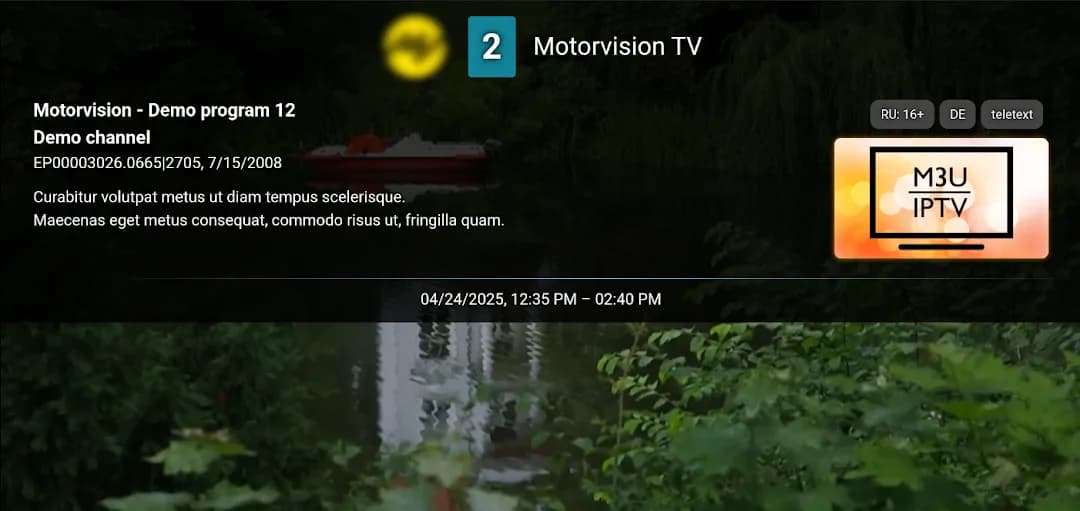 M3U IPTV مهكر — لقطة شاشة 6