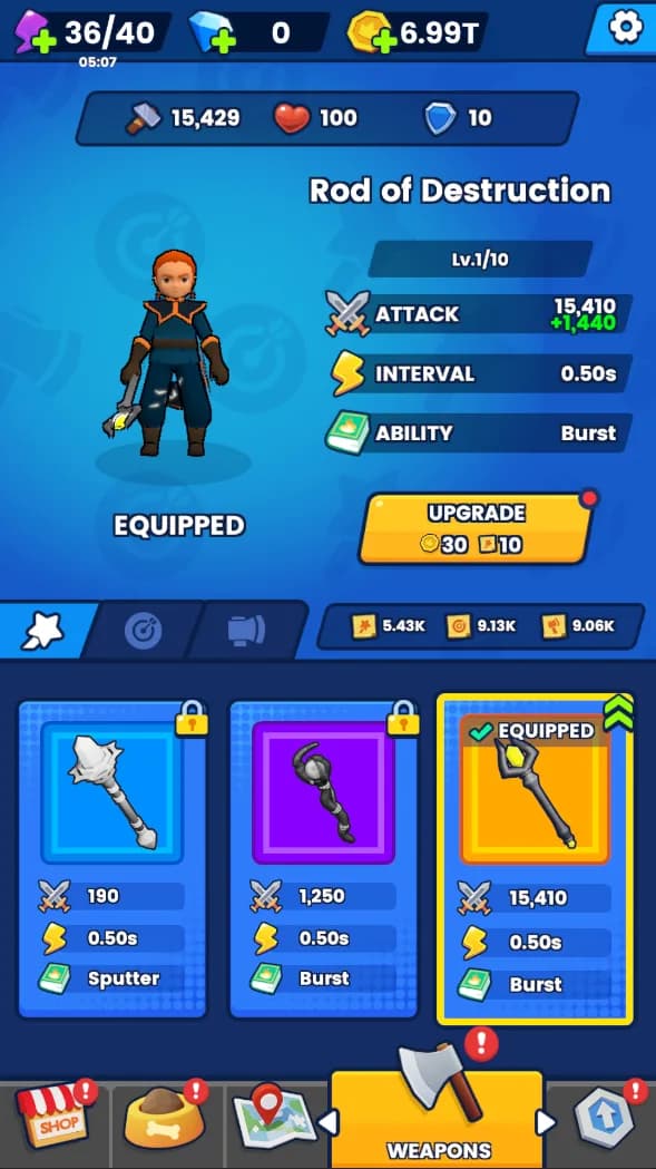 Mage Survivor مهكرة — لقطة شاشة 5