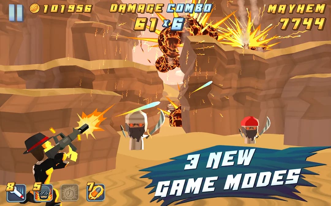 Major Mayhem مهكرة — لقطة شاشة 3