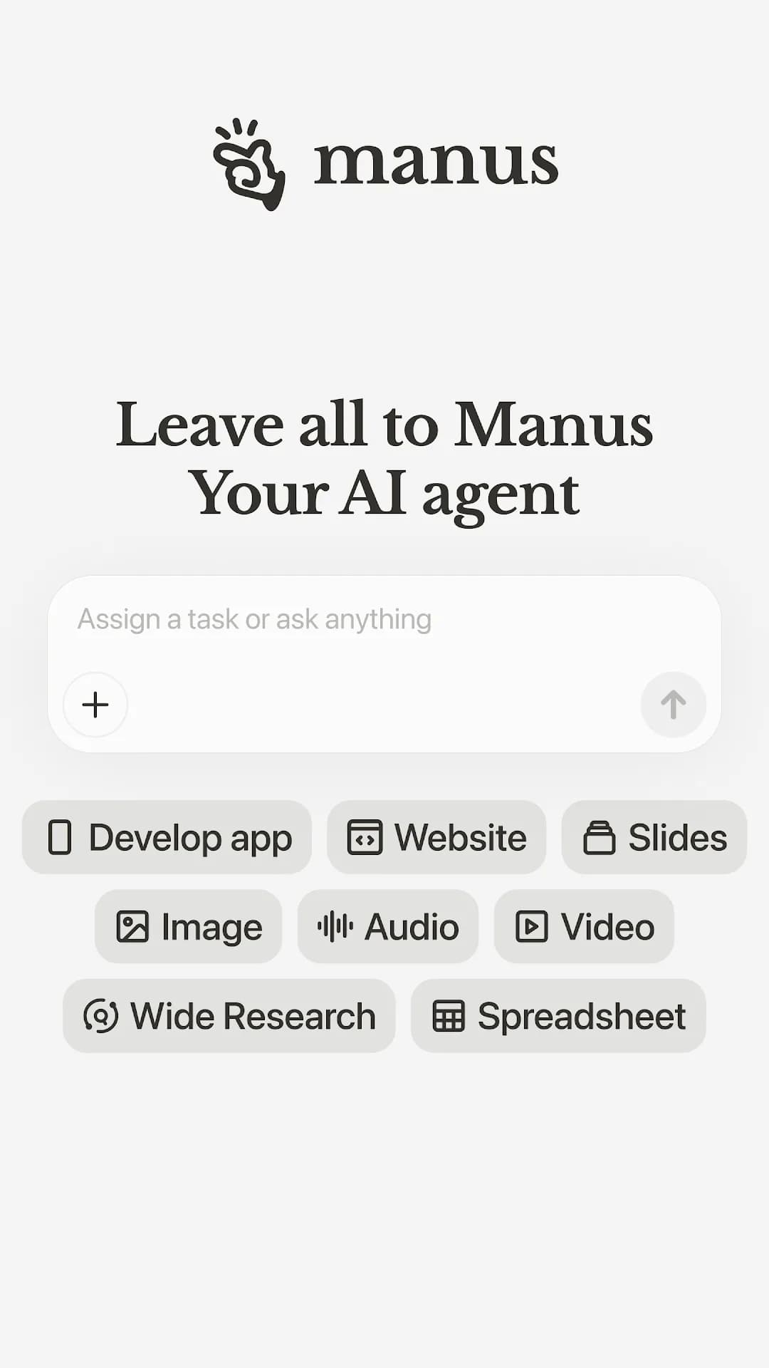 Manus Ai مهكر — لقطة شاشة 1