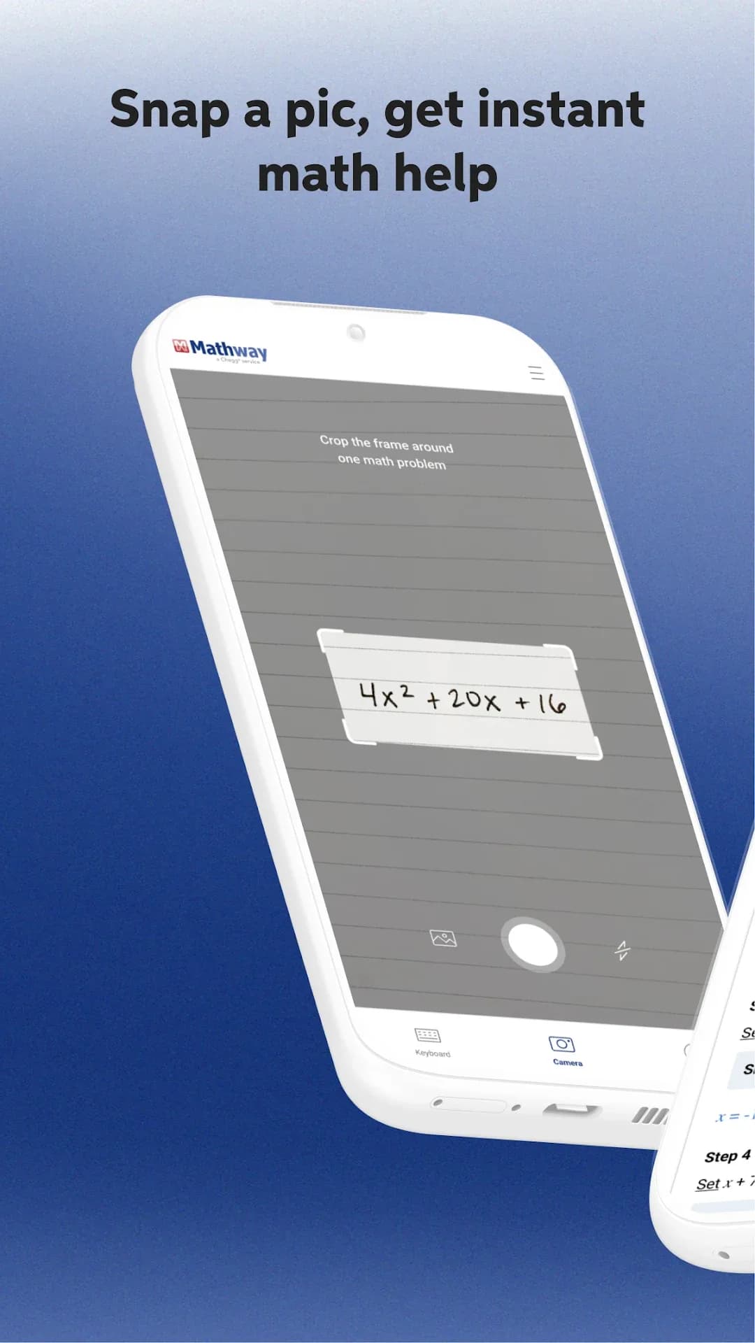 Mathway مهكر — لقطة شاشة 1