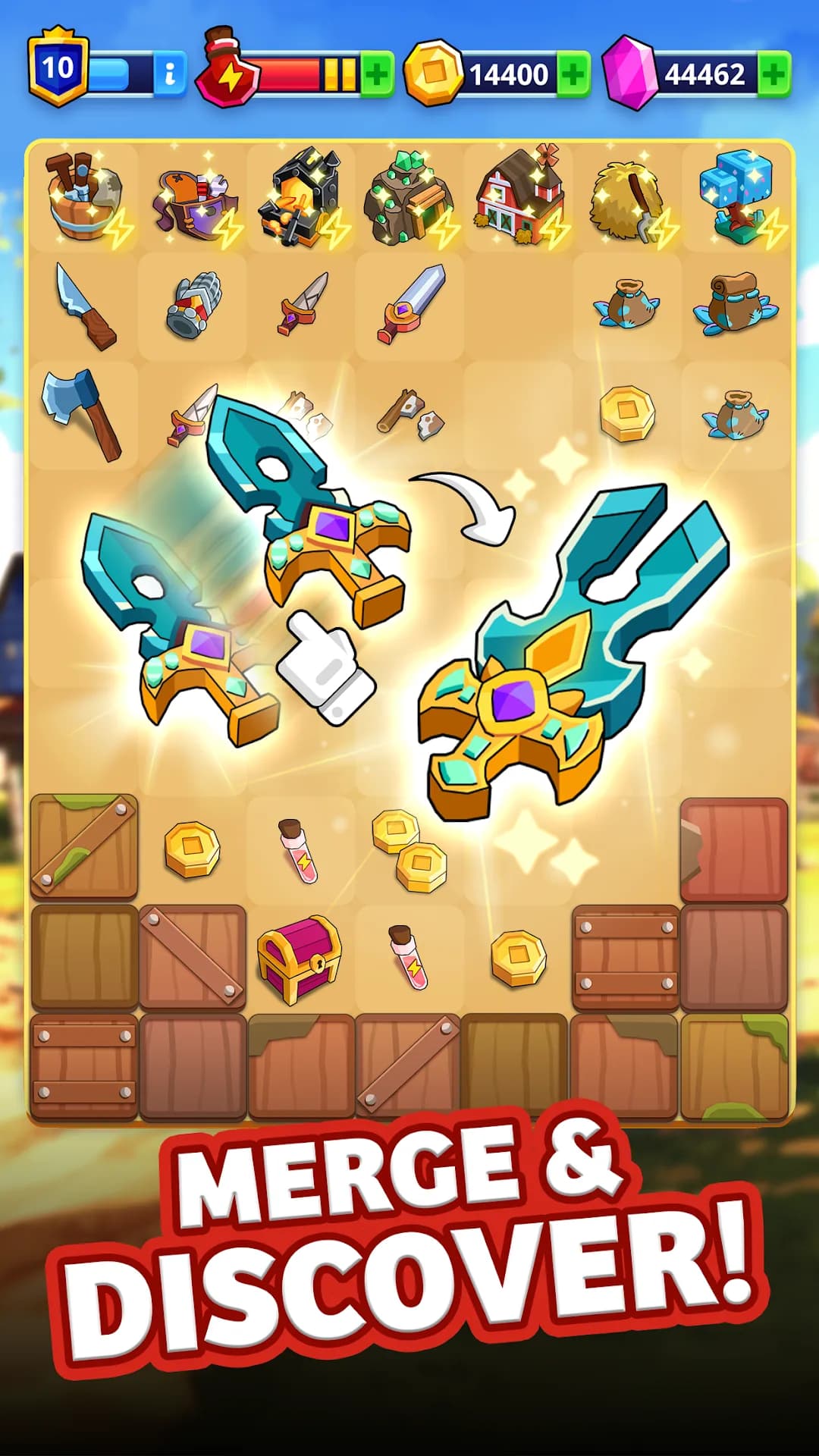 Medieval Merge مهكرة — لقطة شاشة 4