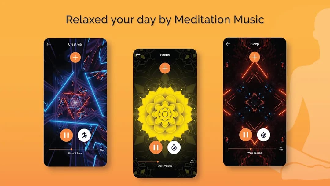 Meditation Music مهكر — لقطة شاشة 3