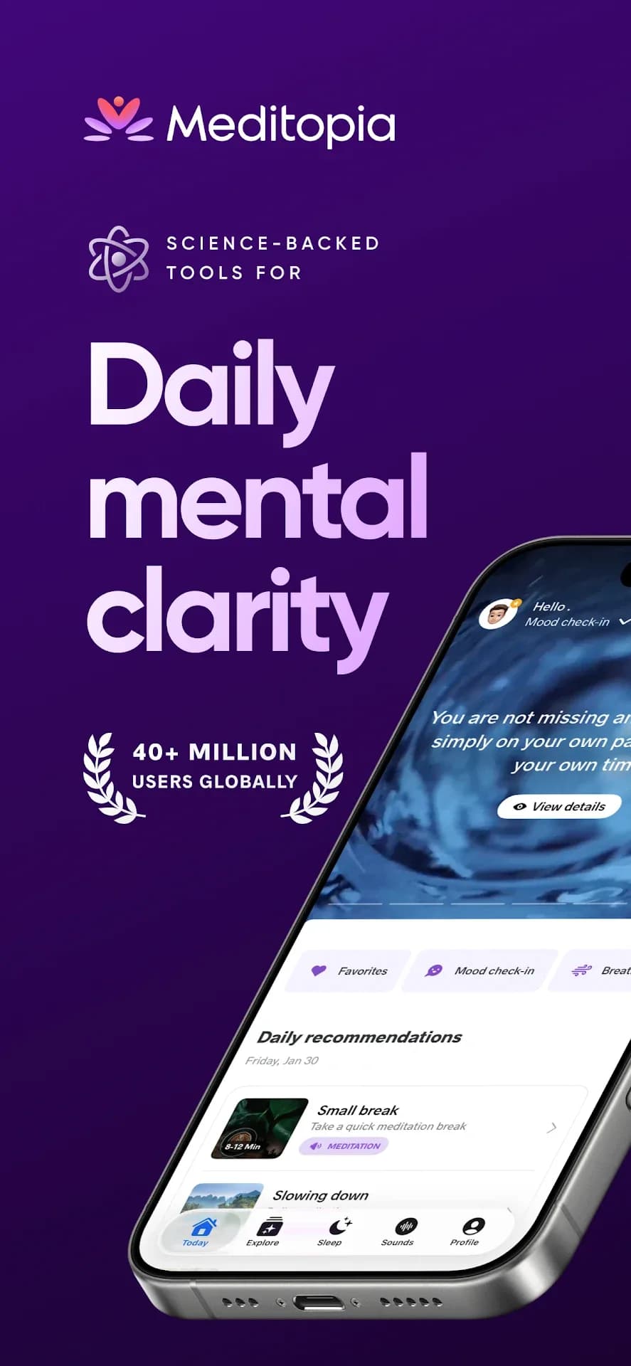 Meditopia مهكر — لقطة شاشة 1