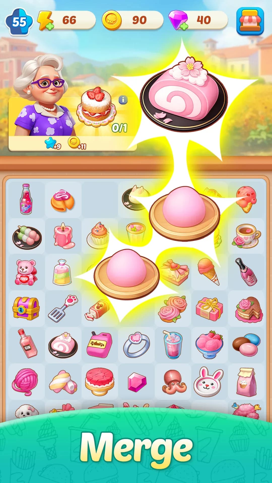 Merge Cooking مهكرة — لقطة شاشة 2