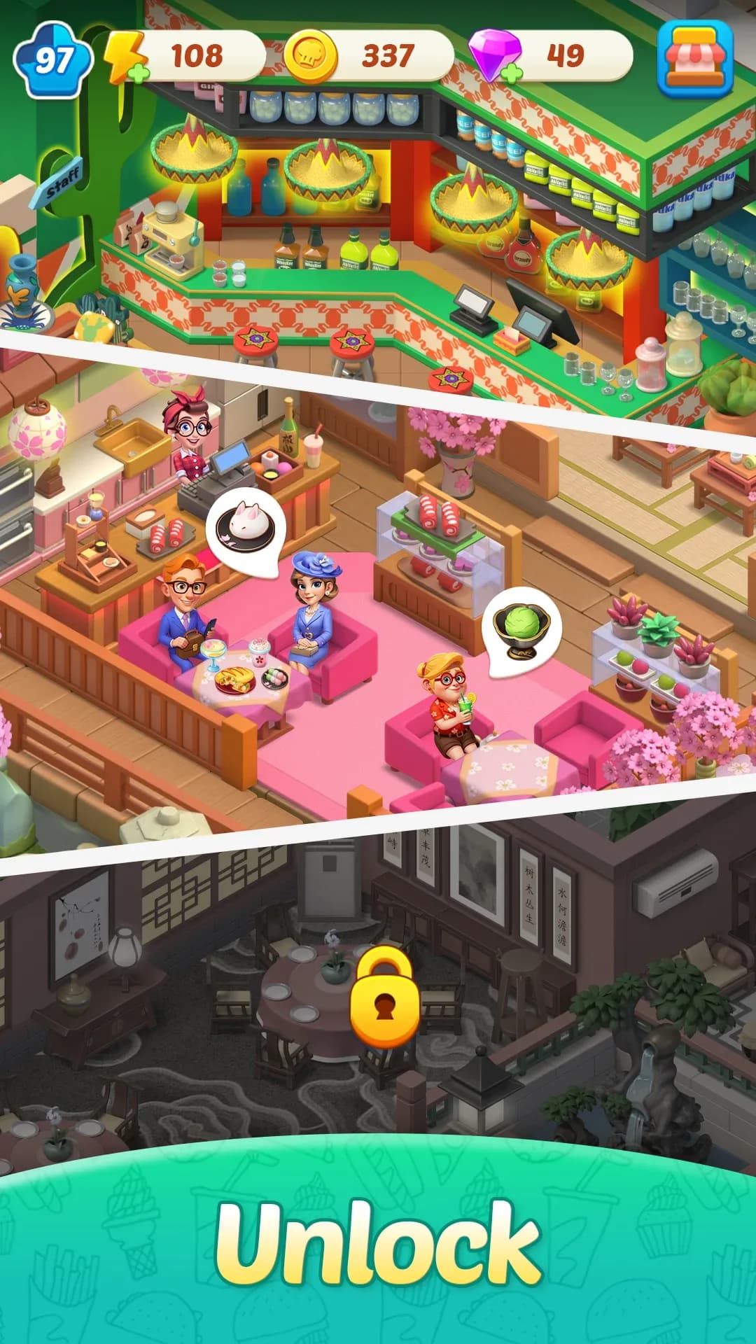 Merge Cooking مهكرة — لقطة شاشة 6