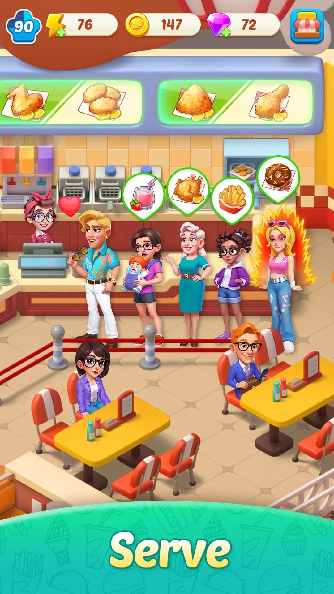 Merge Cooking مهكرة — لقطة شاشة 7