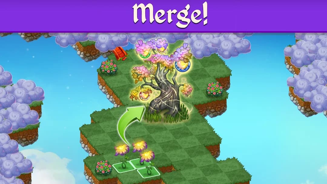Merge Dragons مهكرة — لقطة شاشة 1