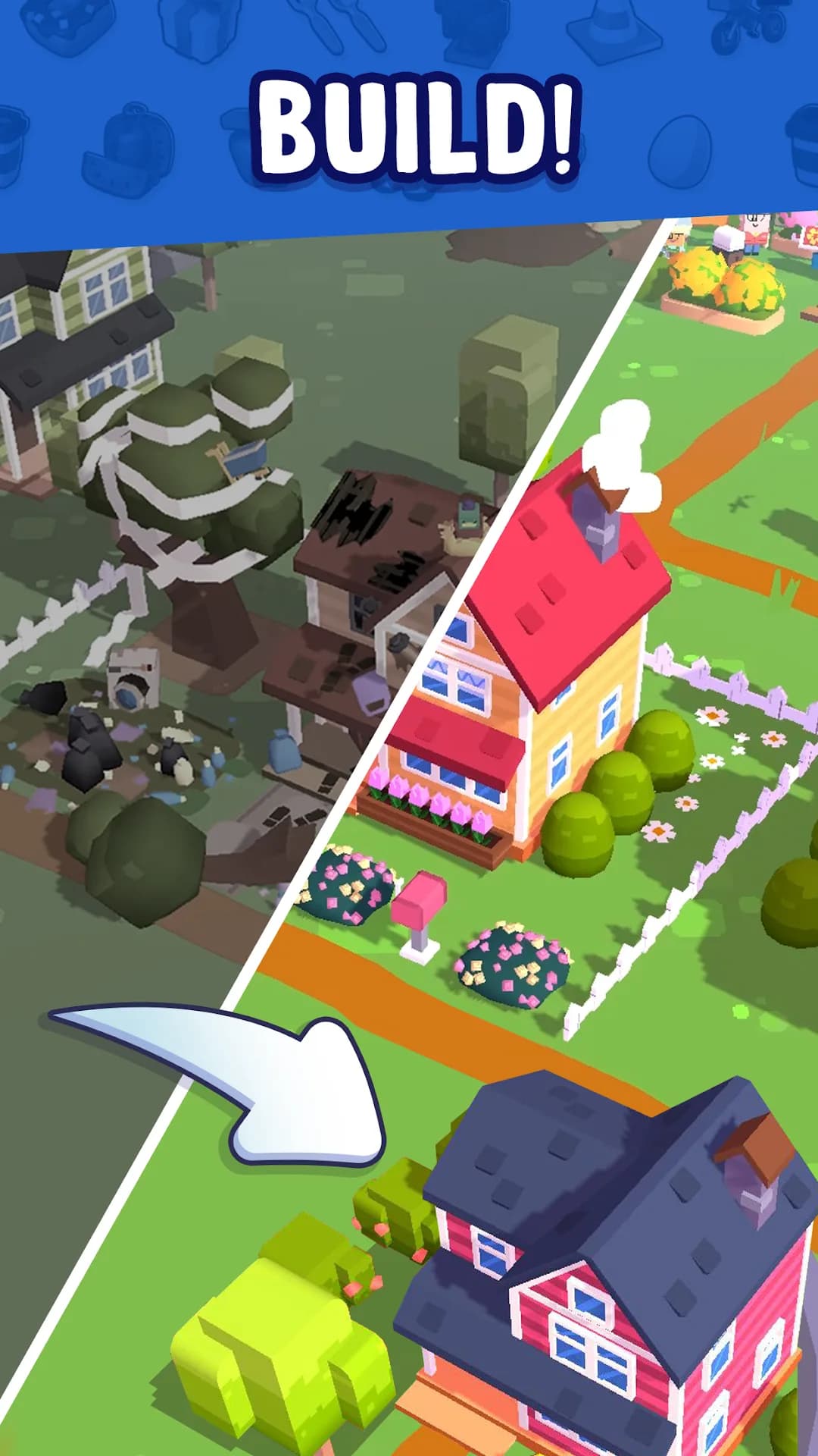 Merge Mayor مهكرة — لقطة شاشة 2