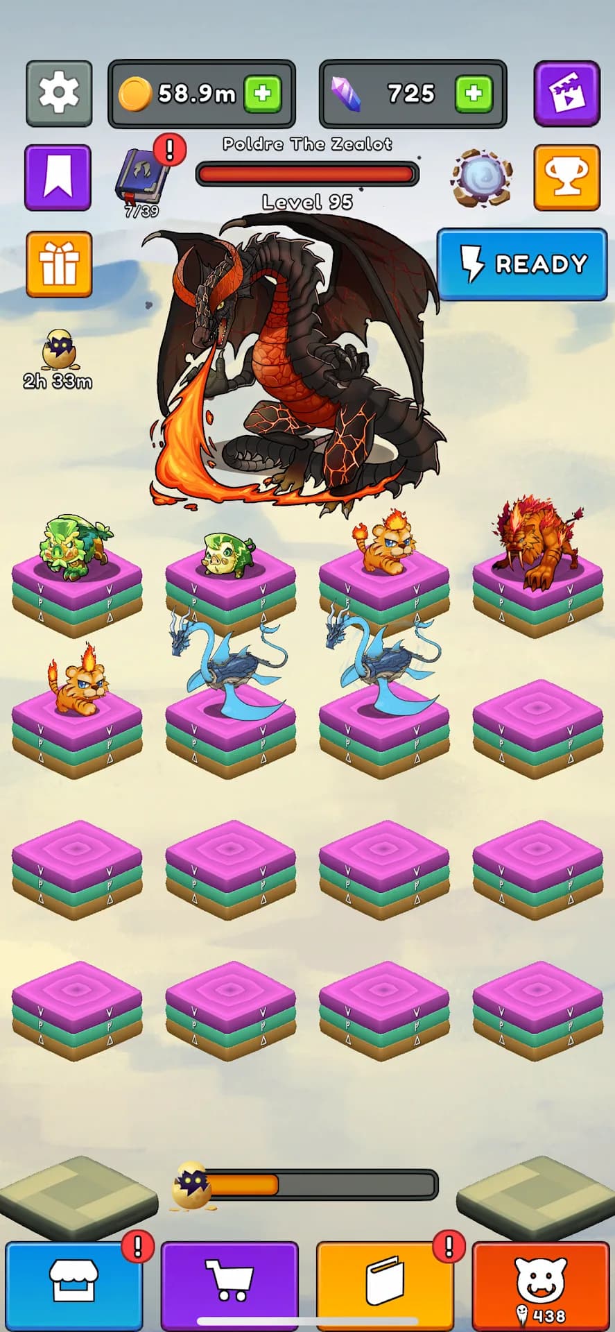 Merge Monsters مهكرة — لقطة شاشة 4