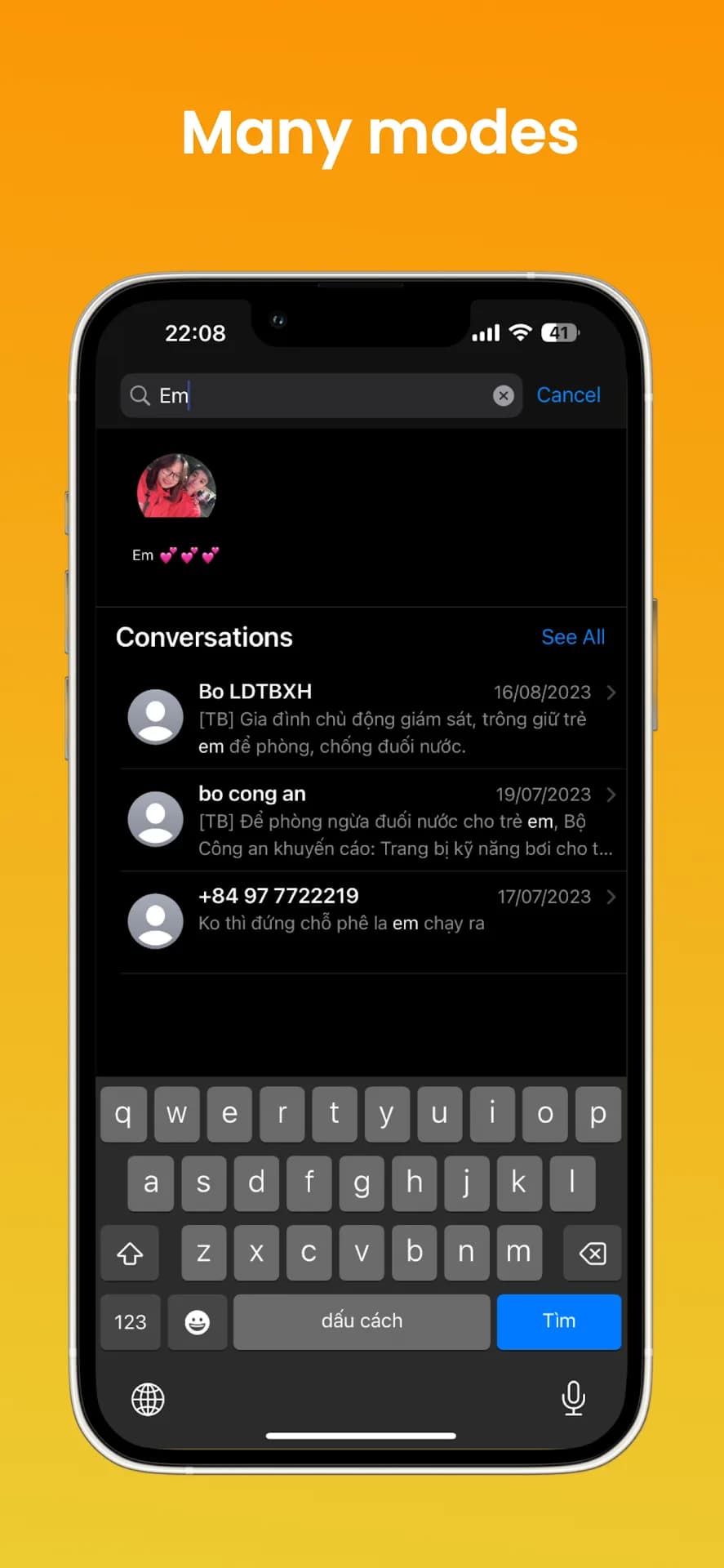 Messages iOS 17 مهكر — لقطة شاشة 6