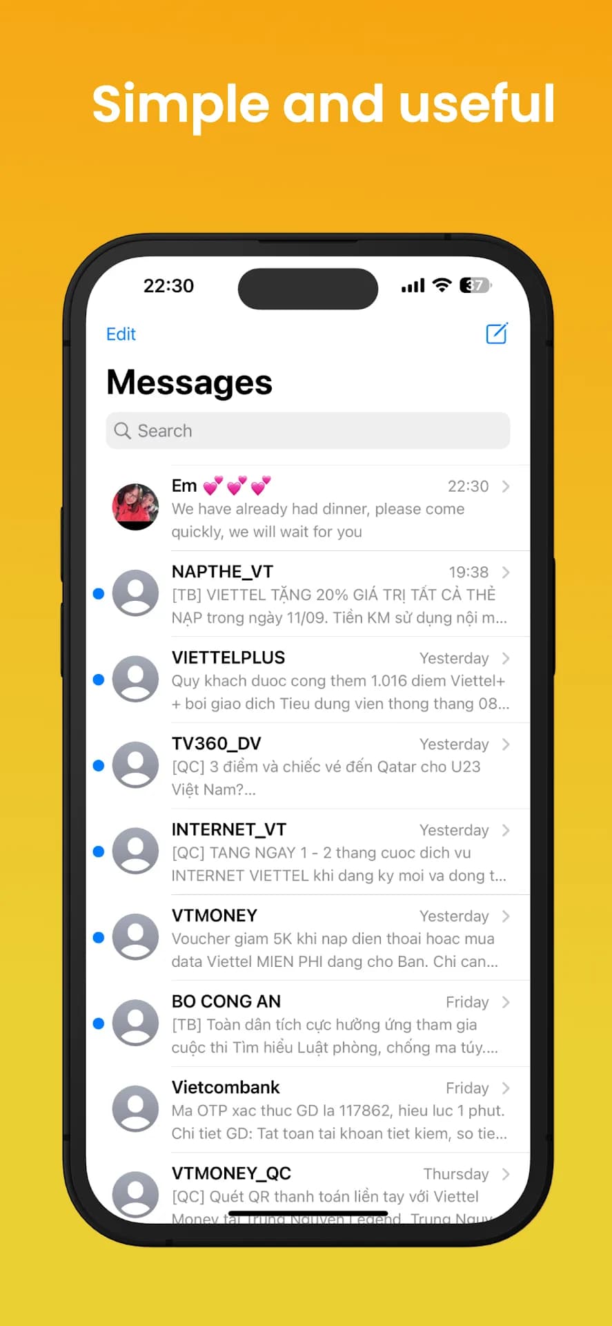 Messages iOS مهكر — لقطة شاشة 1