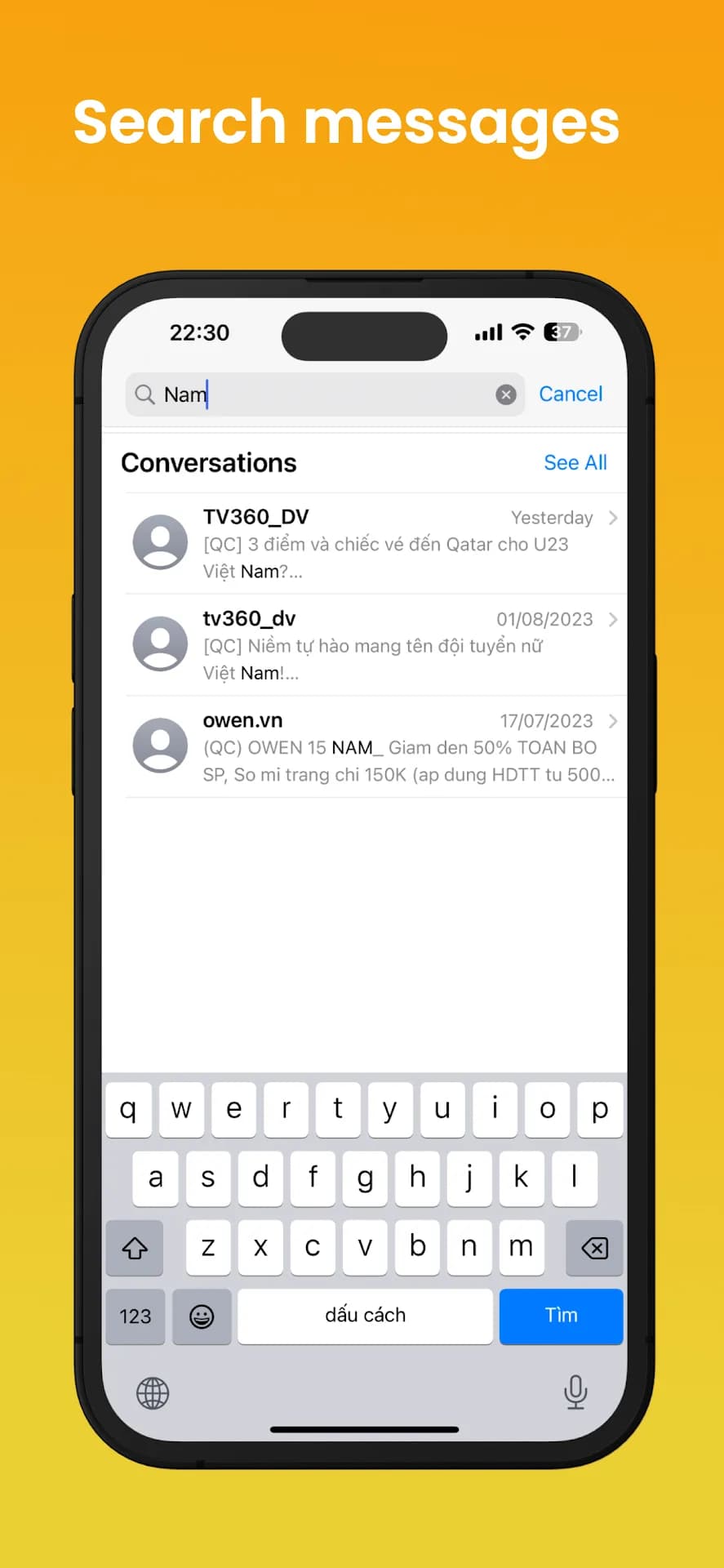Messages iOS مهكر — لقطة شاشة 7