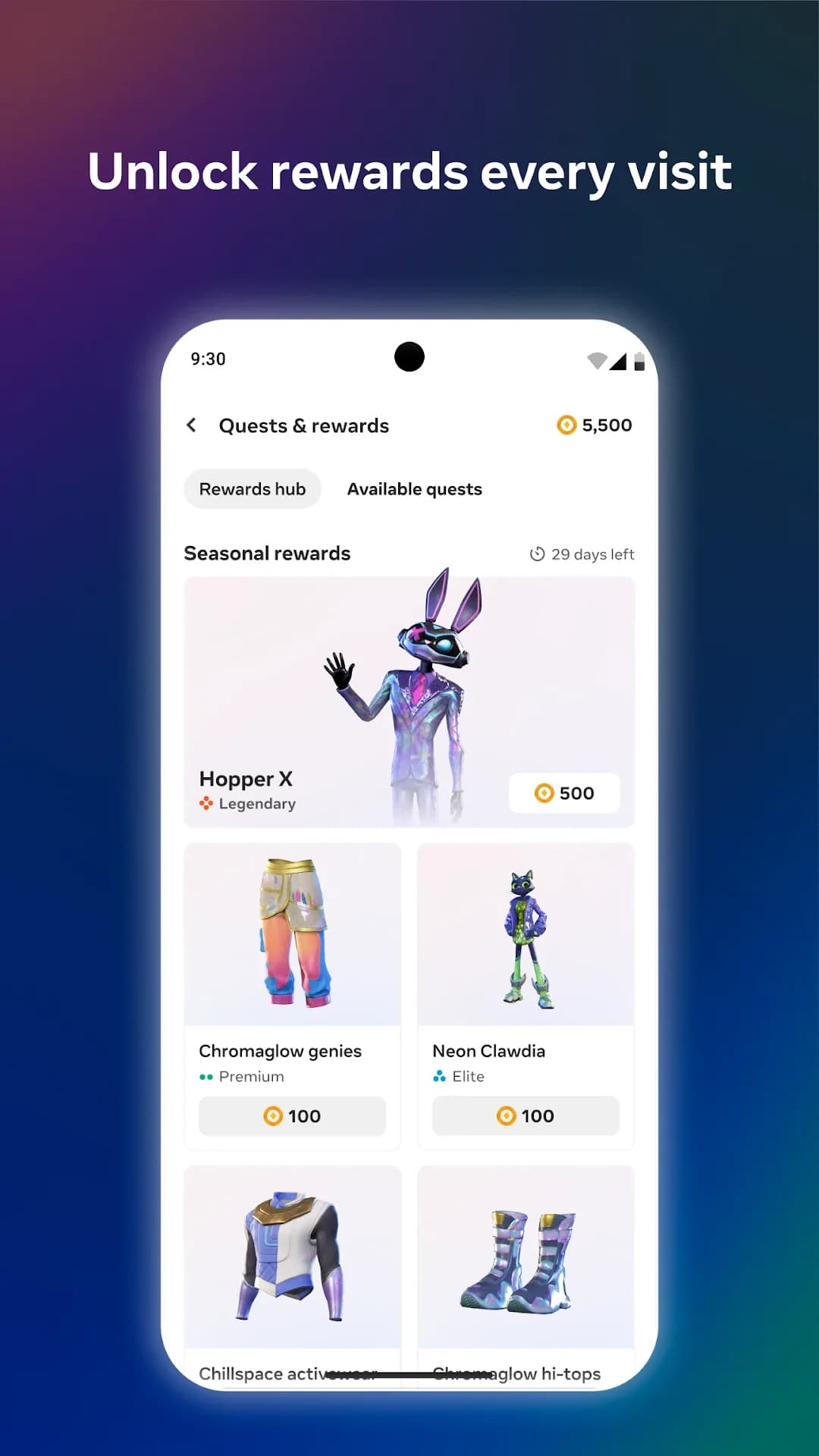 Meta Horizon مهكر — لقطة شاشة 2