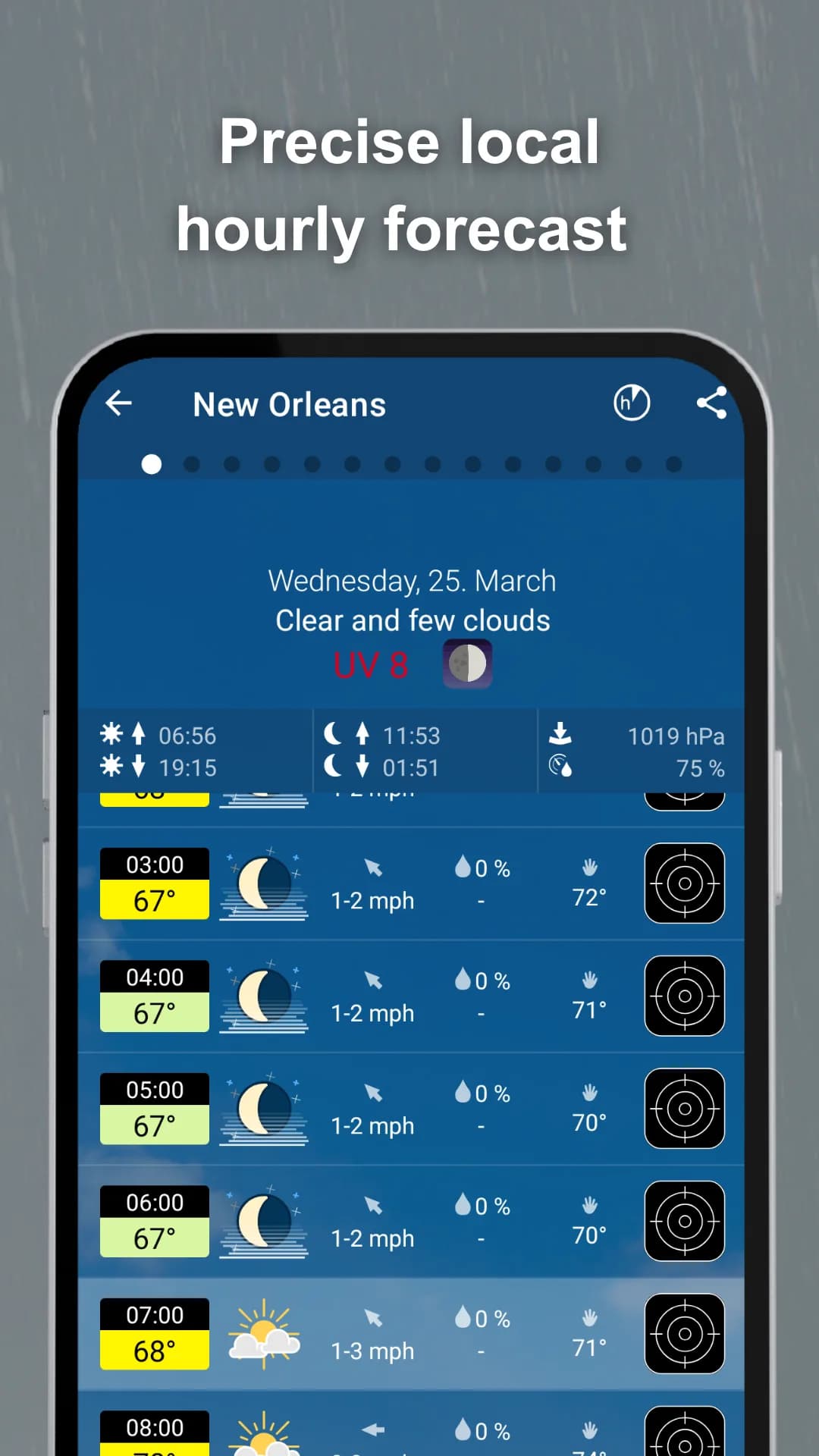 Meteoblue مهكر — لقطة شاشة 7