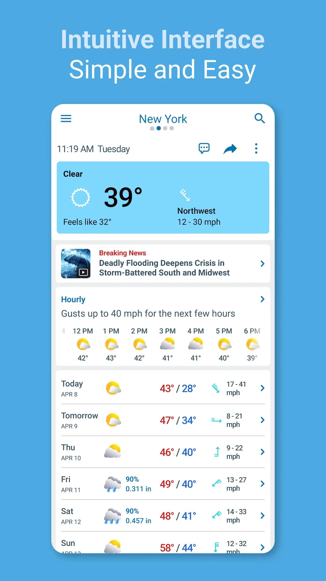 Meteored Pro مهكر — لقطة شاشة 2