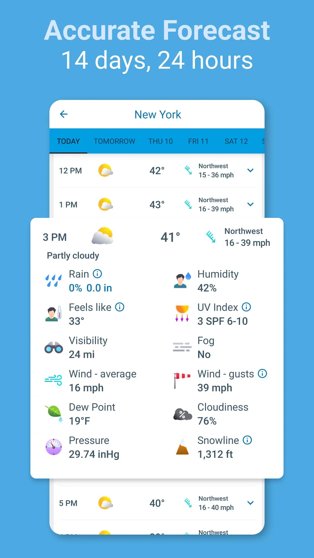 Meteored Pro مهكر — لقطة شاشة 5