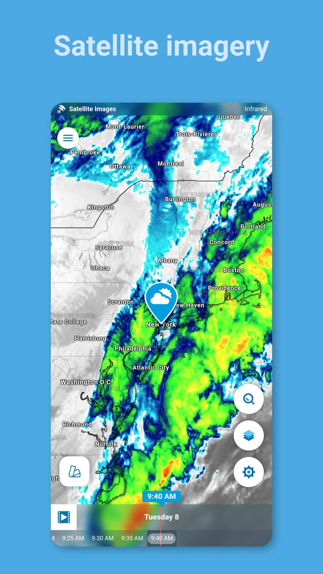 Meteored Pro مهكر — لقطة شاشة 6