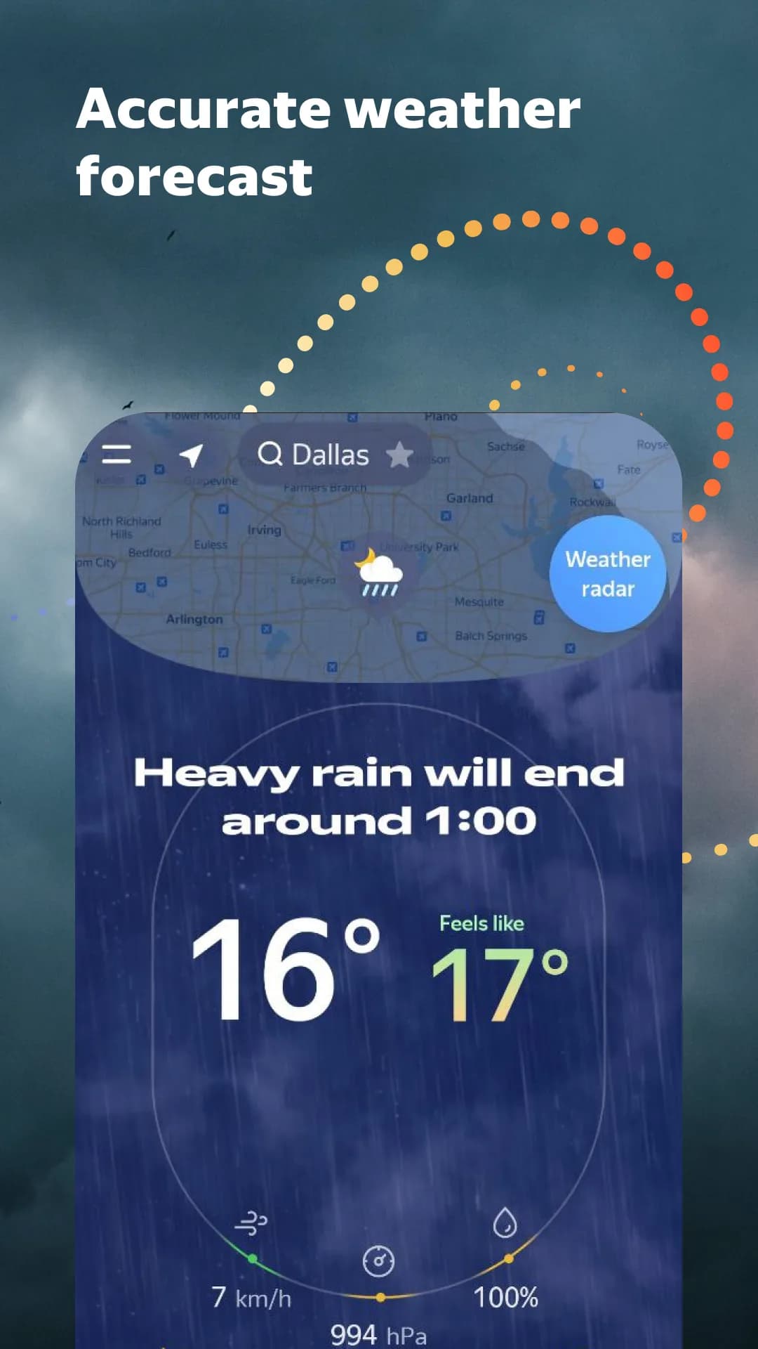 Meteum Weather مهكر — لقطة شاشة 3