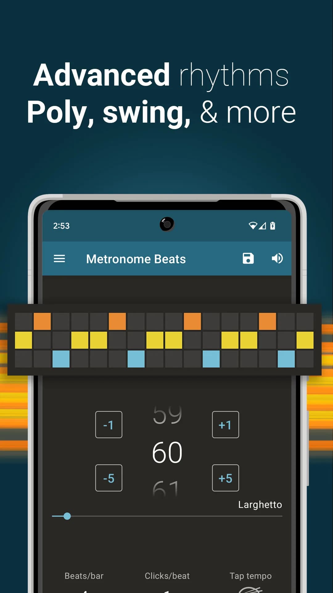 Metronome Beats مهكر — لقطة شاشة 6