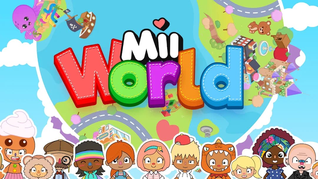 Mii World: Your Story مهكر — لقطة شاشة 1