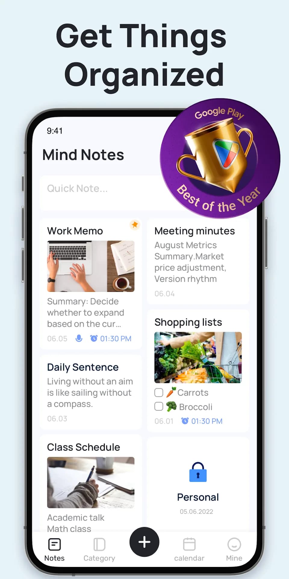 Mind Notes مهكر — لقطة شاشة 1