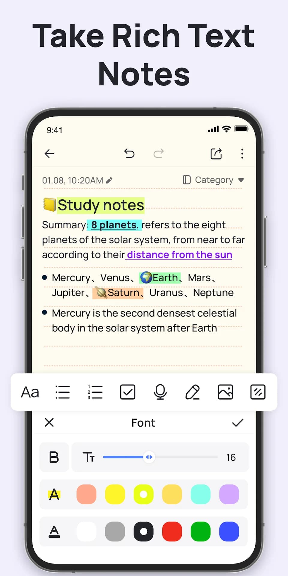 Mind Notes مهكر — لقطة شاشة 3