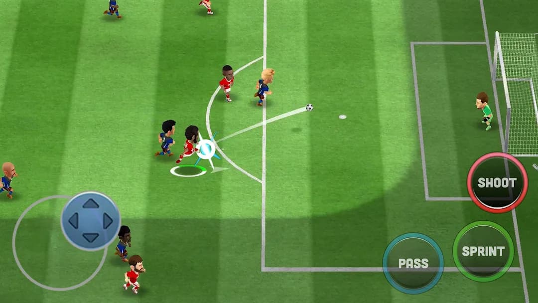 Mini Football مهكرة — لقطة شاشة 1