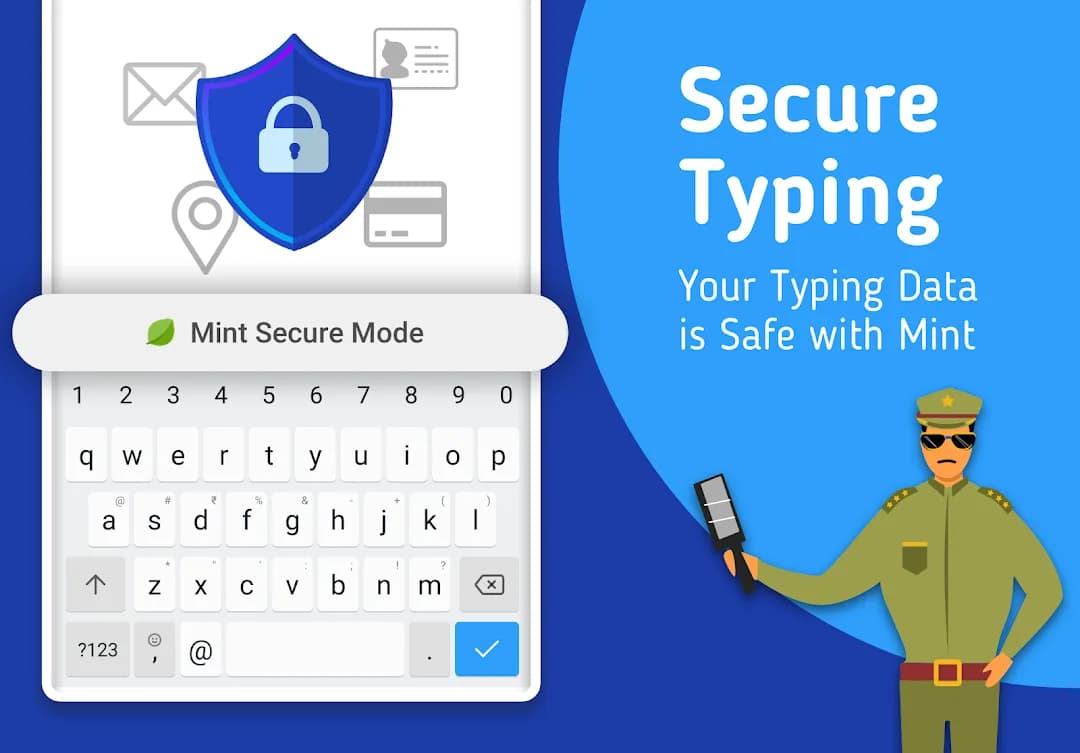 Mint Keyboard مهكر — لقطة شاشة 8