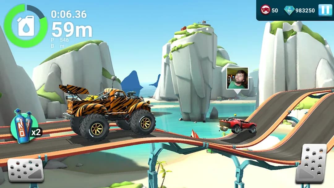 MMX Hill Dash 2 مهكرة — لقطة شاشة 2