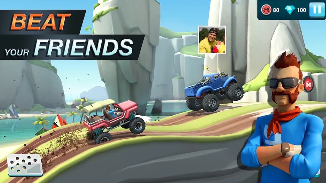 MMX Hill Dash 2 مهكرة — لقطة شاشة 4