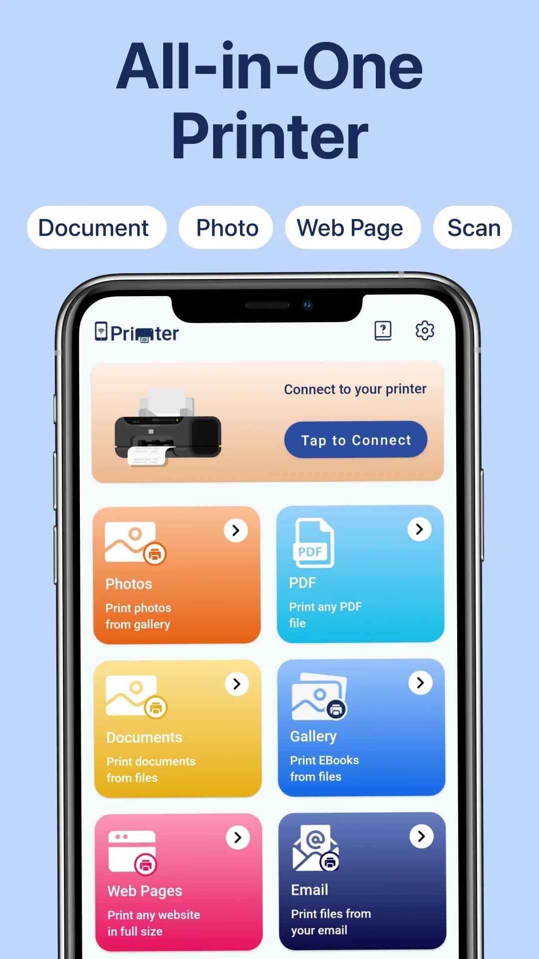 Mobile Printer مهكر — لقطة شاشة 2