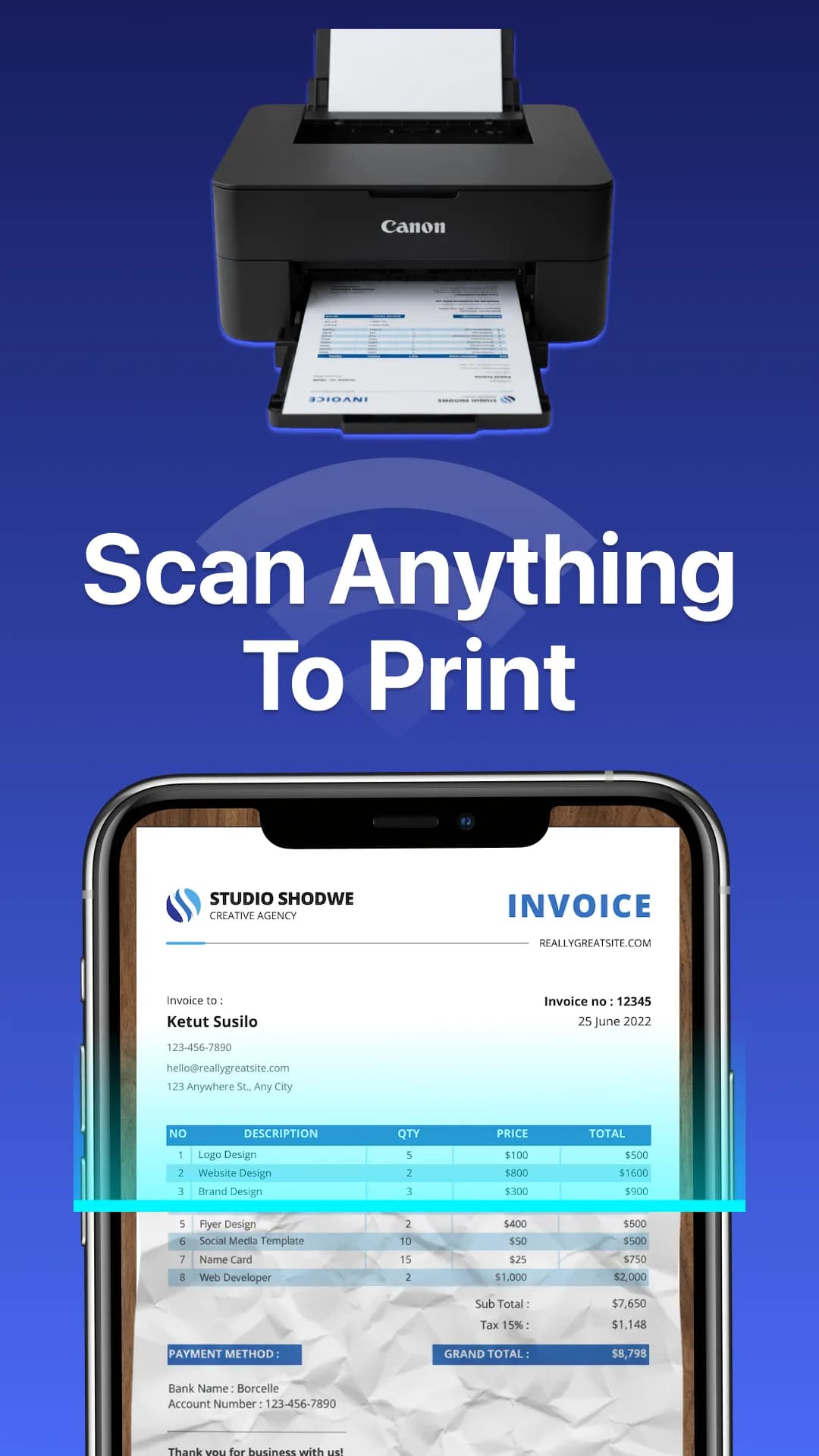Mobile Printer مهكر — لقطة شاشة 3