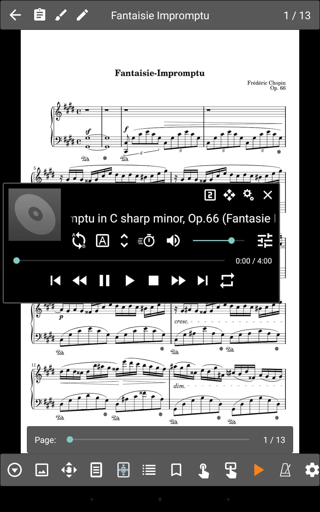 MobileSheets مهكر — لقطة شاشة 2