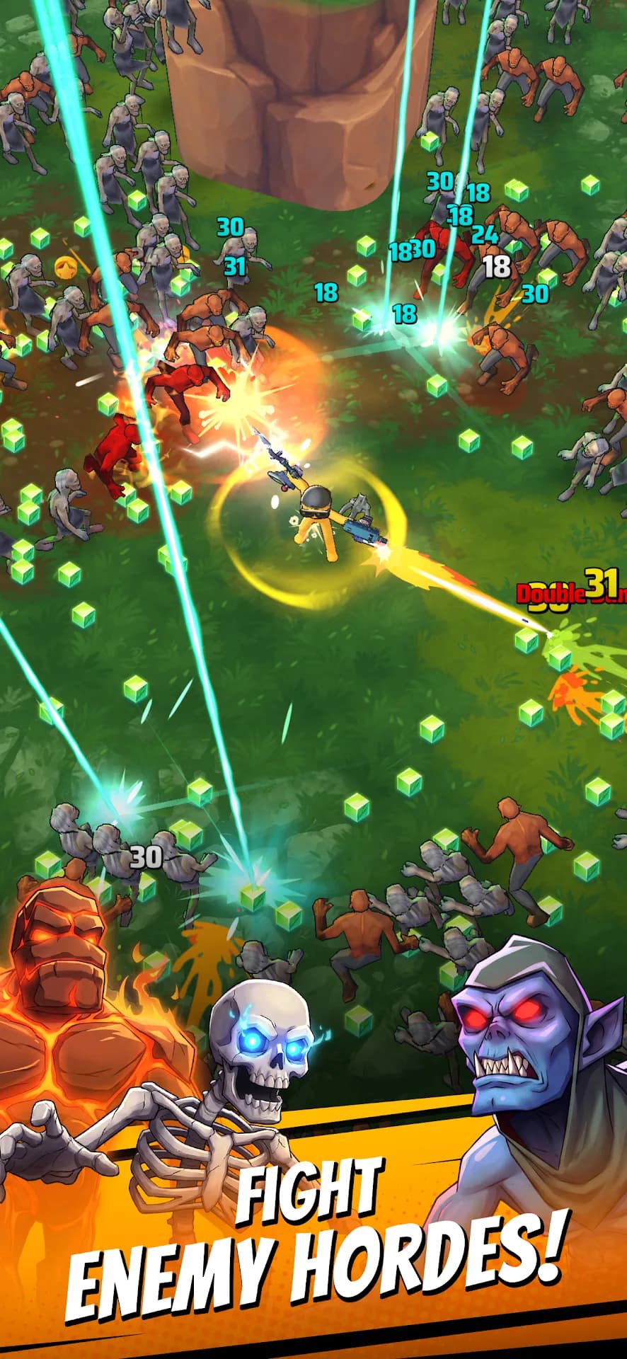 Monster Survivors مهكرة — لقطة شاشة 1