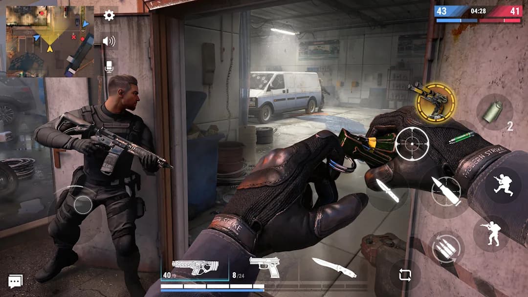 Modern Strike Online مهكرة — لقطة شاشة 2
