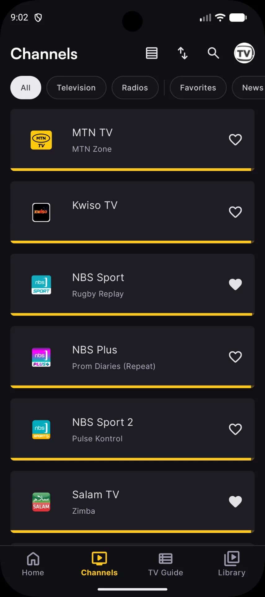 MTN TV Syria مهكر — لقطة شاشة 2