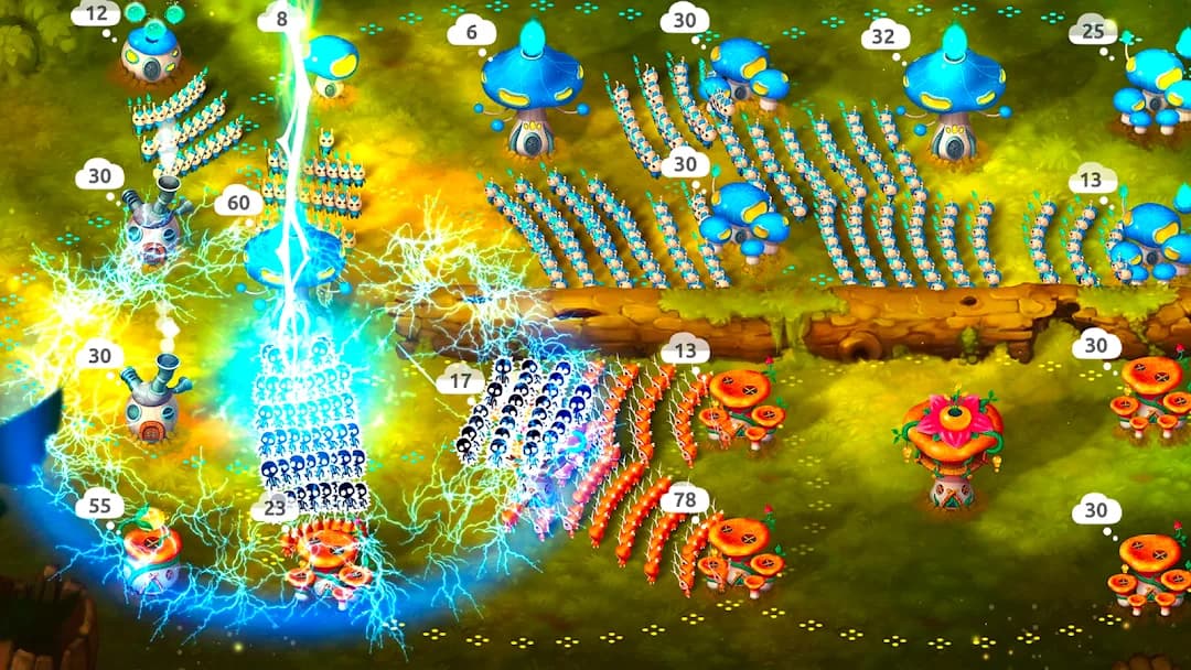 Mushroom Wars 2 مهكرة — لقطة شاشة 6