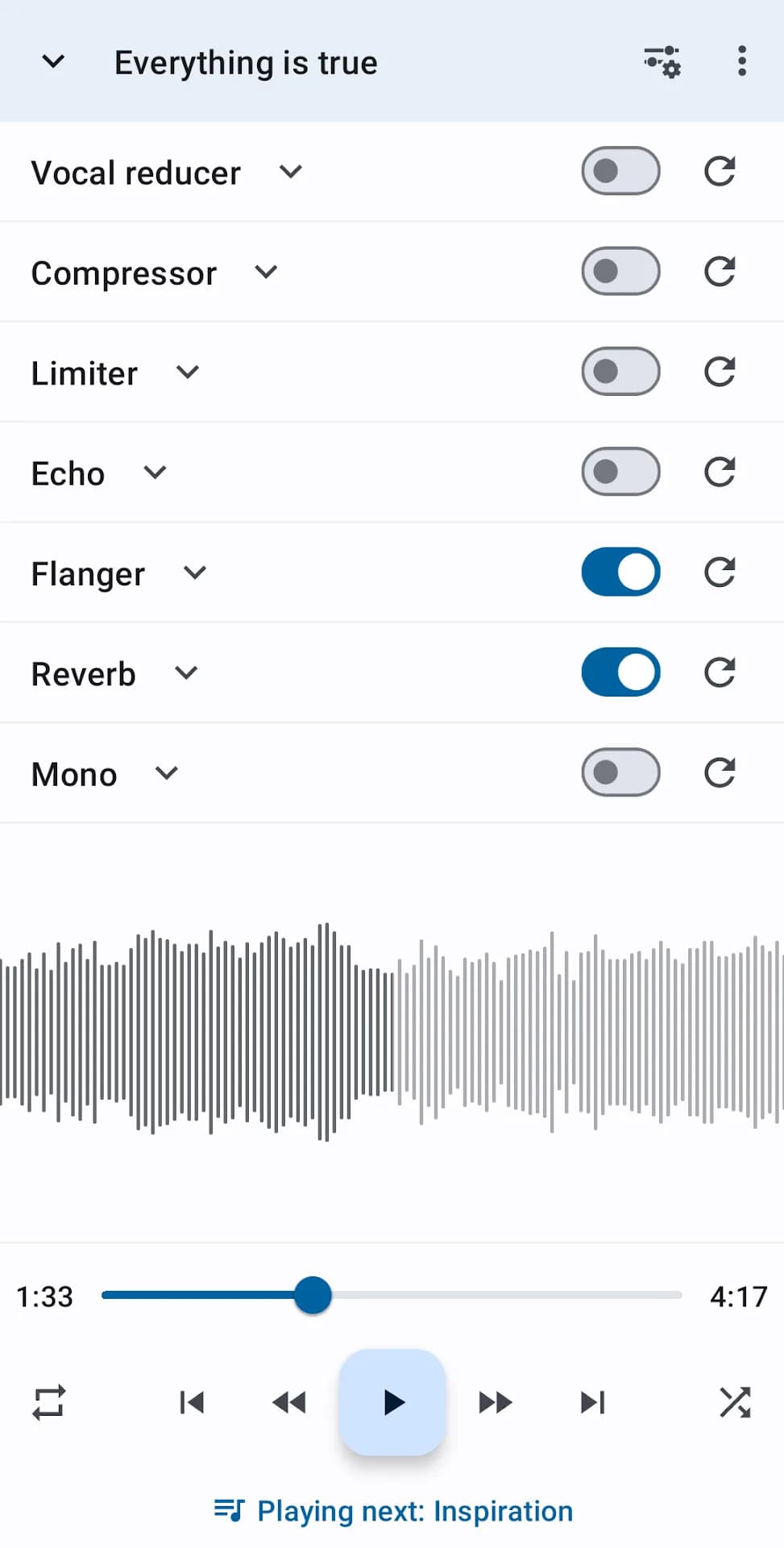 Music Speed Changer مهكر — لقطة شاشة 7