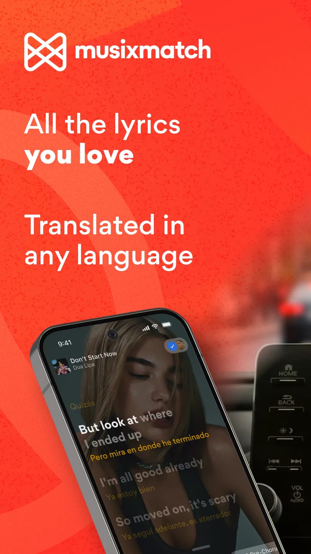 Musixmatch Premium مهكر — لقطة شاشة 1