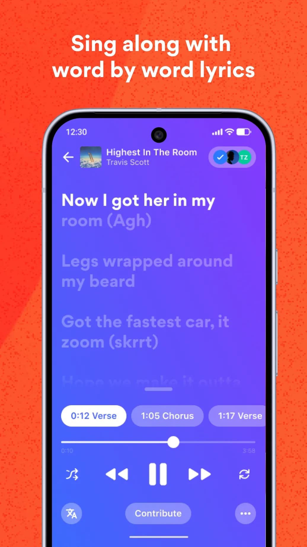 Musixmatch Premium مهكر — لقطة شاشة 5
