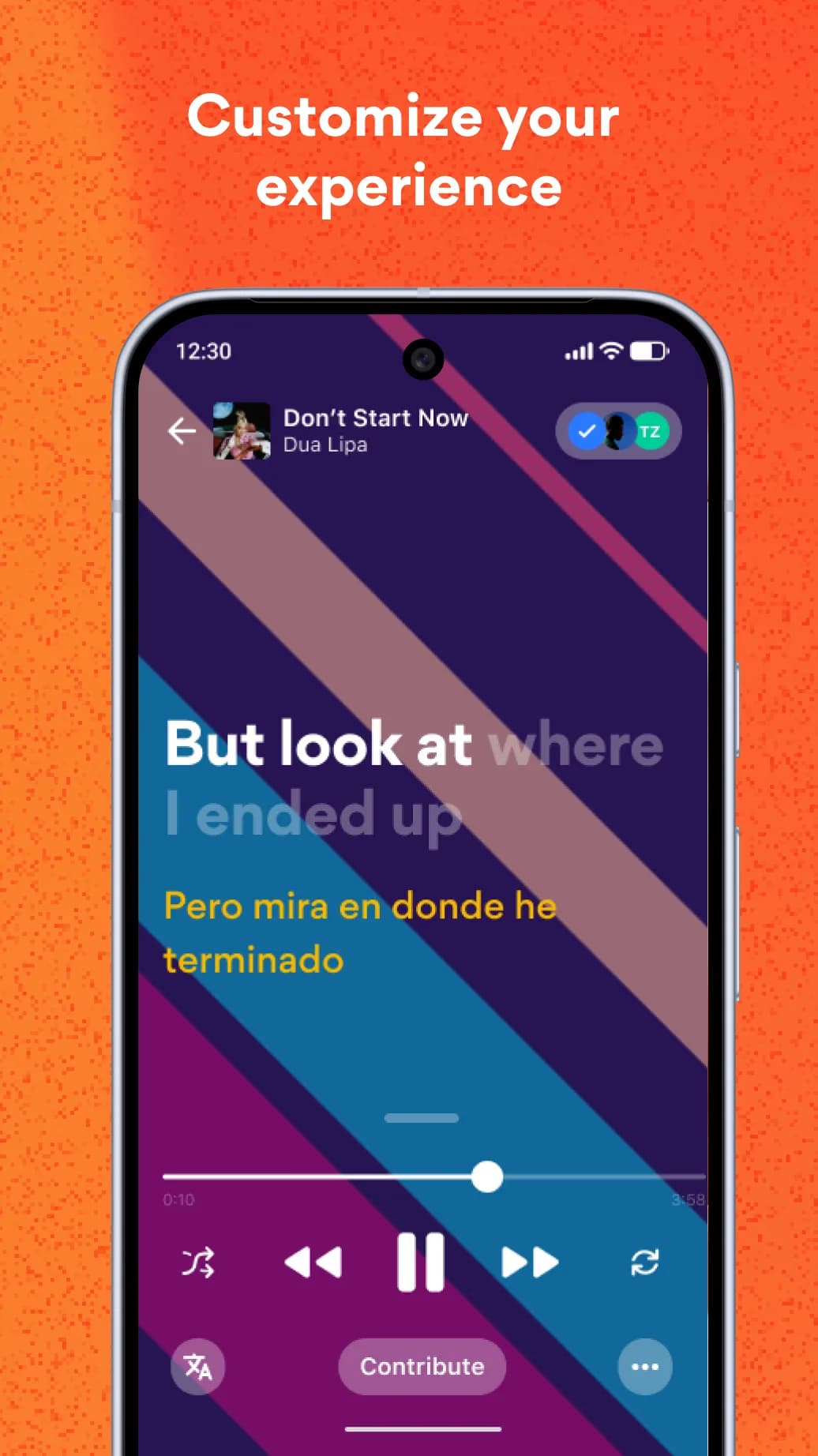 Musixmatch Premium مهكر — لقطة شاشة 7