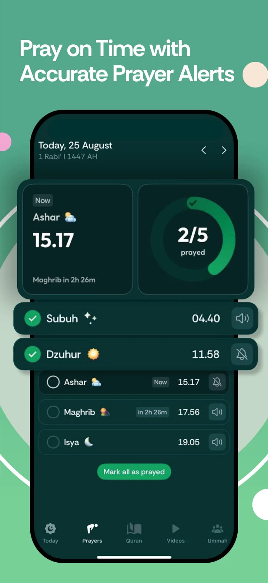 Muslim Pro مهكر — لقطة شاشة 4