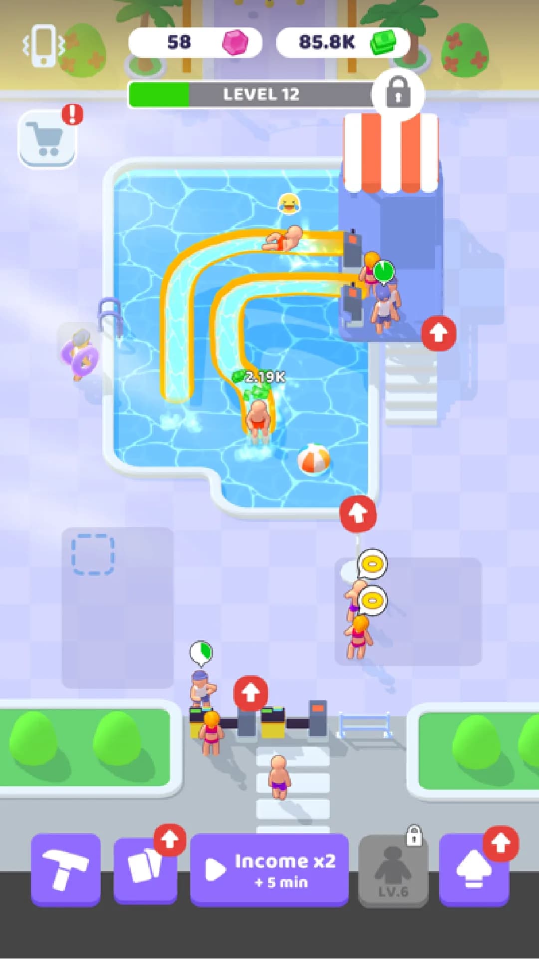 My Aquapark مهكرة — لقطة شاشة 4