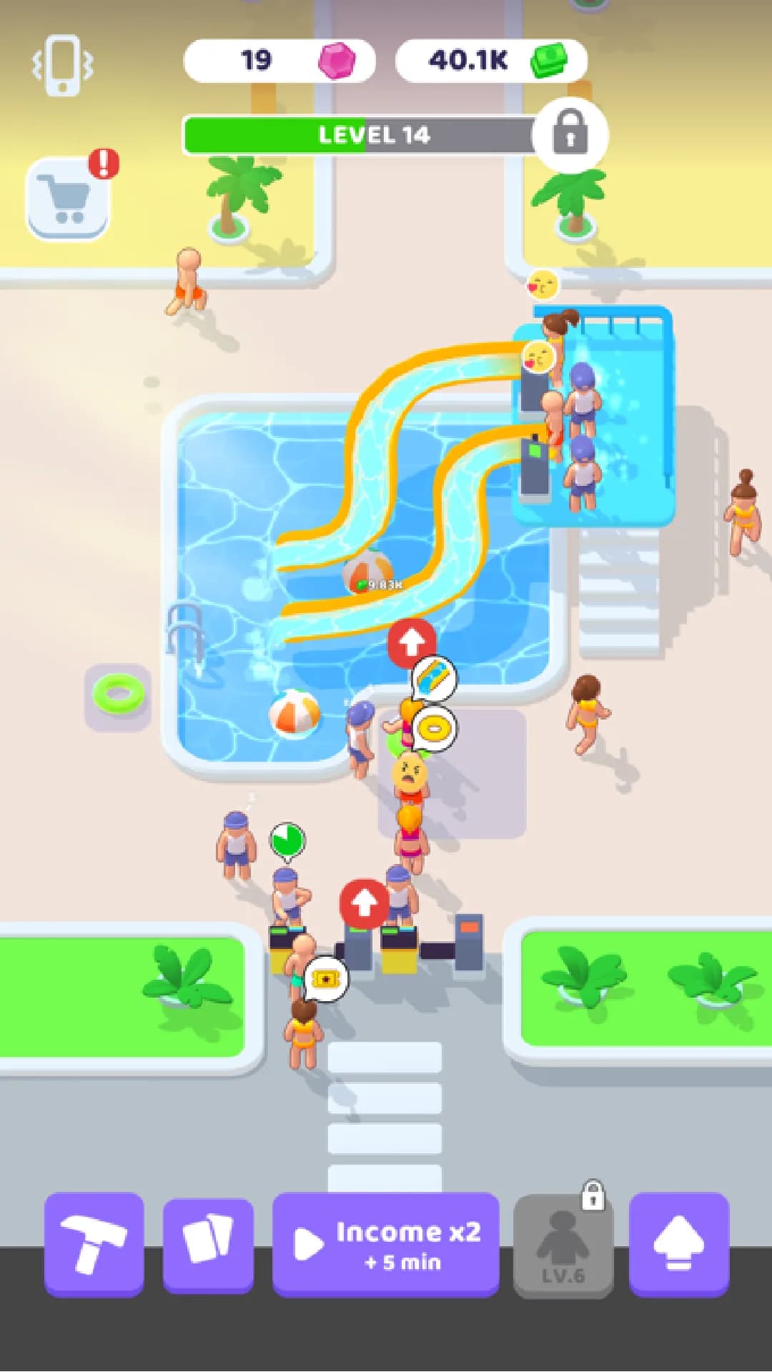 My Aquapark مهكرة — لقطة شاشة 6