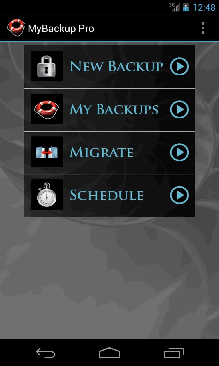 My Backup Pro مهكر — لقطة شاشة 1