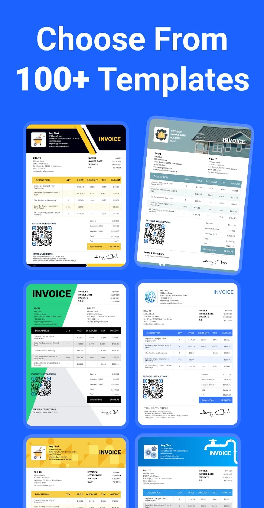 My Invoice Generator Invoice مهكر — لقطة شاشة 4