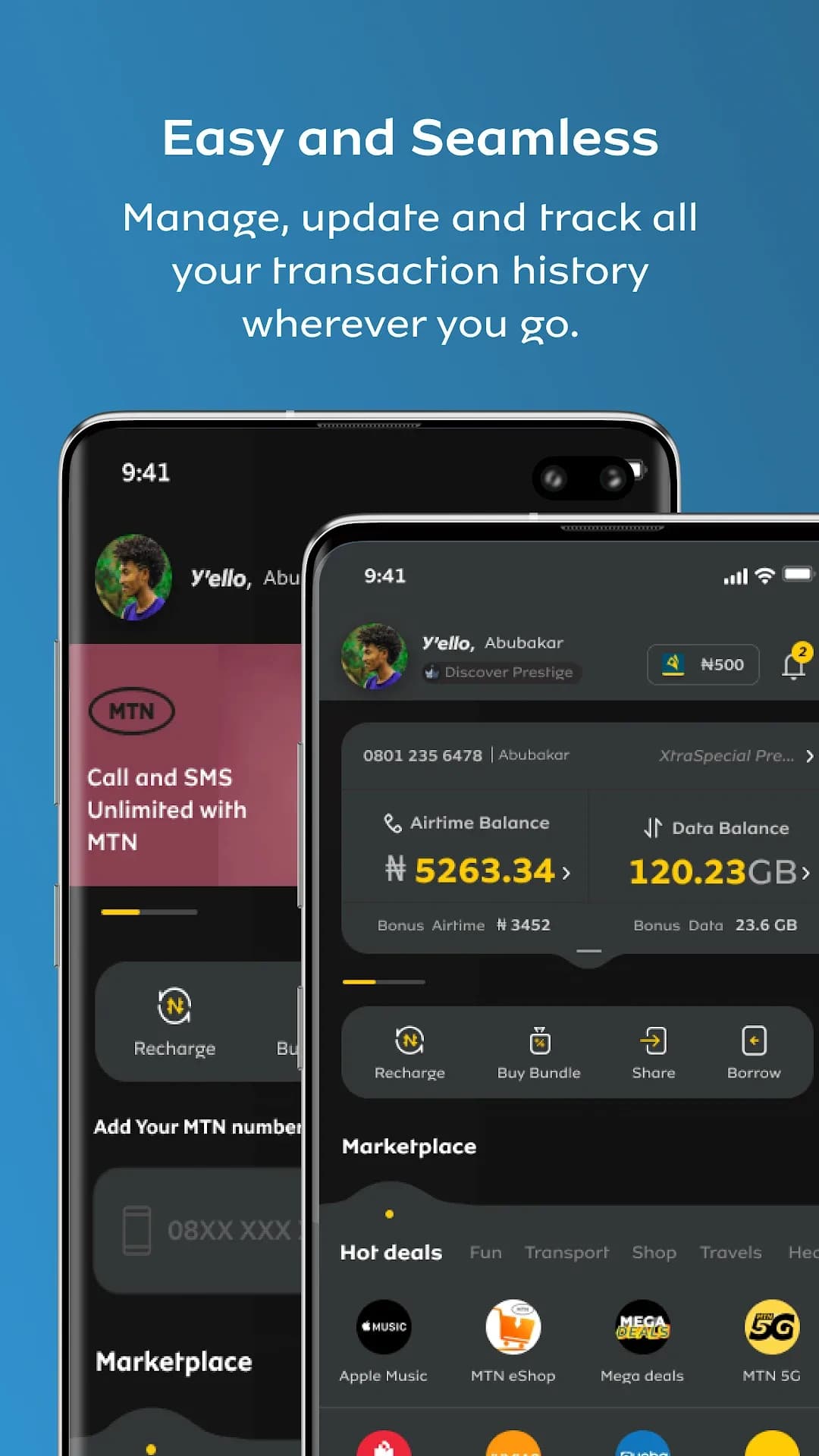 My MTN مهكر — لقطة شاشة 2